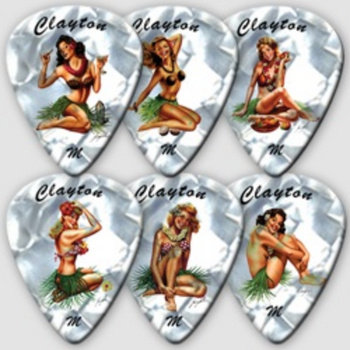 CLAYTON HHH / 12 piórka w set'ach