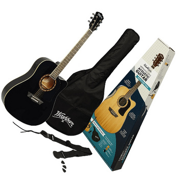 WASHBURN AD 5 CE (B) PACK gitara elektroakustyczna