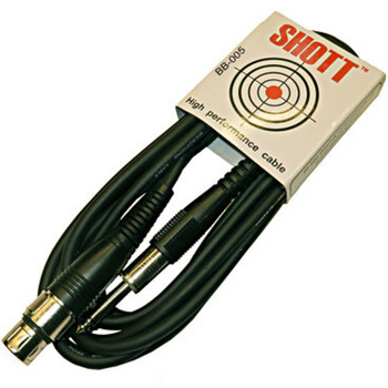 SHOTT BB005/6M kabel mikrofonowy