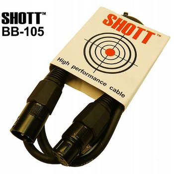 SHOTT BB105/1M kabel mikrofonowy