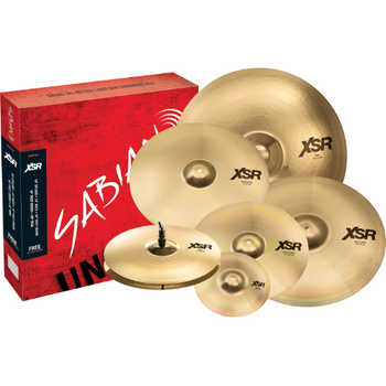 SABIAN XSR 5007 SB (B) talerze w zestawie